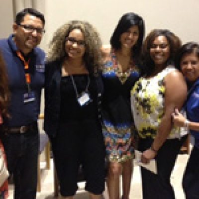 Group photo with Ereka Howard after an event